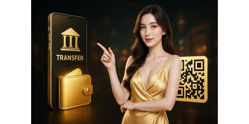 Hướng dẫn nạp tiền QH88 với các phương thức chuyển khoản, ví điện tử và QR Code.